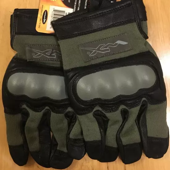 Wiley X - Cag-1 Combat Tactical Assault Gloves With Knuckle Protection