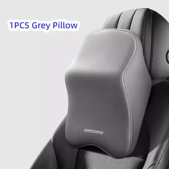 Car Lumbar Back Support Universal Headrest Neck Pillow Lumbar Car Seat Cushion