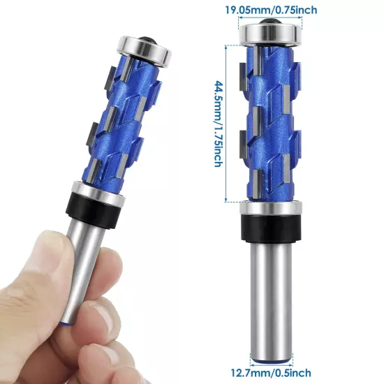 1/2inch Shank Flush Trim Router Bit Flush Trimming Bit Sturdy Double belRA