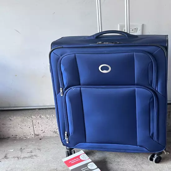 NWT Delsey Optimax Lite 2.0 Expandable 28" Large Check-in Spinner Luggage Tsa