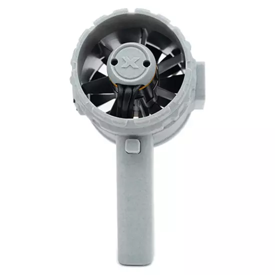 12 Blade Fan Set Violent Turbine Fan Industrial Dust Blower Turbofan White #4