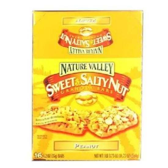 Sweet & Salty Nut - Peanut Granola Bar (16 Bars)