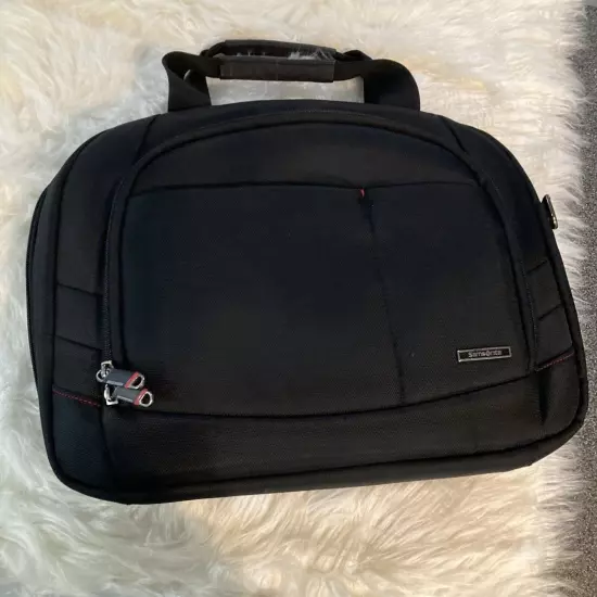 samsonite Black laptop bag 17”x13” With Compartiment Organizing Tablet Slot Pens