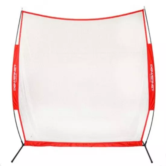 PowerNet 7x7 Ft Golf Practice Net, Portable and Lightweight - Easy Setup (1031)