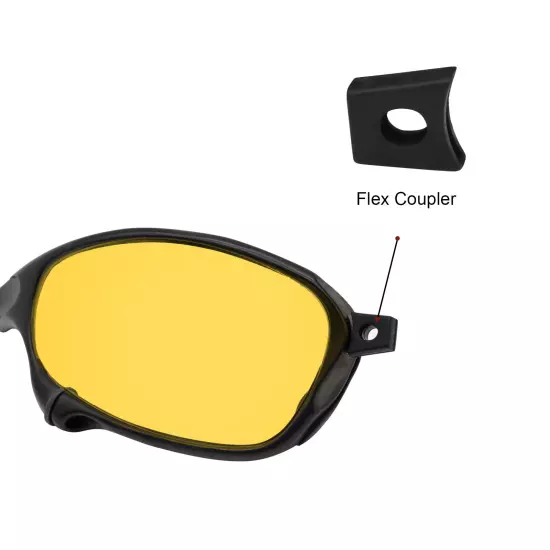 hdhut Nose Bridge Flex Coupler and Pin Rivet for-Oakley X-Metal Juliet