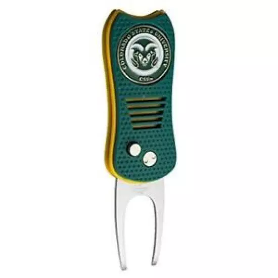 Team Golf NCAA Colorado State Rams Switchblade Divot Tool with Double-Sided