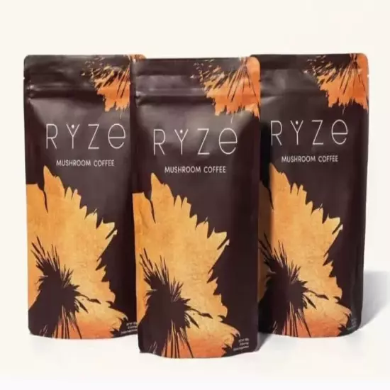 2024 New RYZE Mushroom Coffee Organic Coffee 30 Servings in one Pack US Stock***