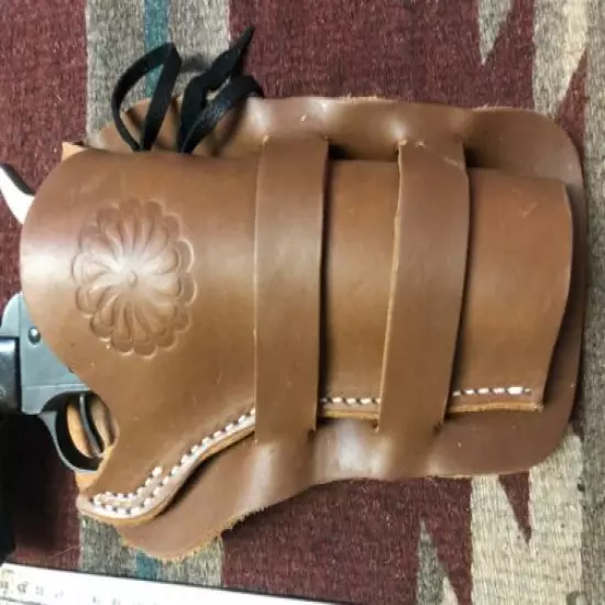 FITS Uberti Cattleman Cimarron Frontier 4 3/4" Western Leather Holster USA Made