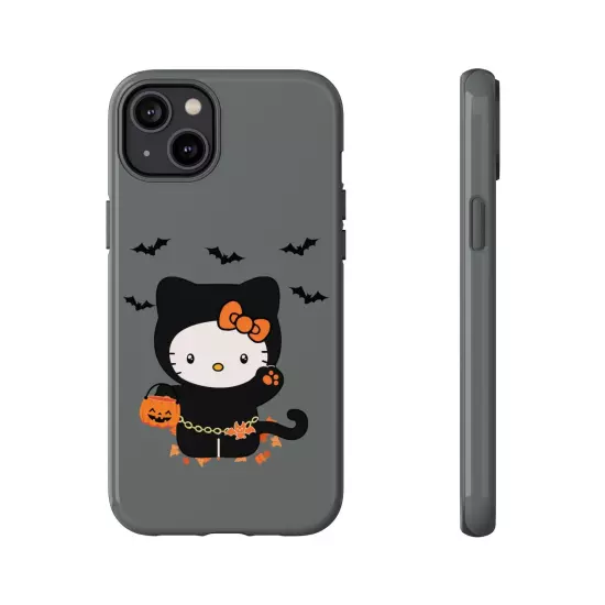 HALLOWEEN HELLO KITTY Phone Case, iPhone and Samsung Glossy Tough Phone Cases