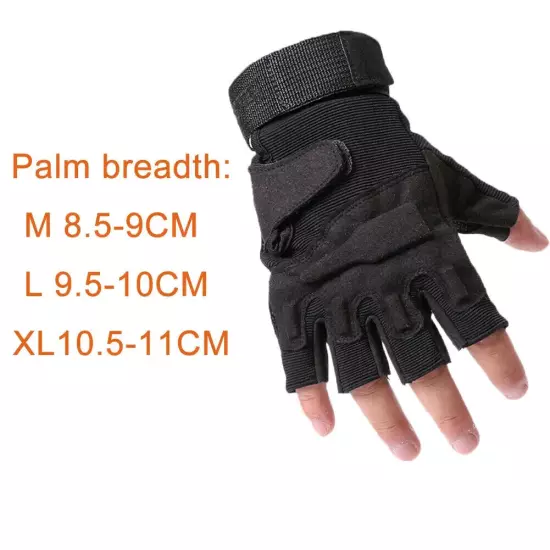 Wekin Tactical Gloves Full/Half Finger for Cycling M