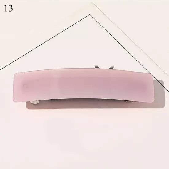 Acetate Resin Geometric Barrette Vintage Hair Clip Hair Claw Hair Accessories *