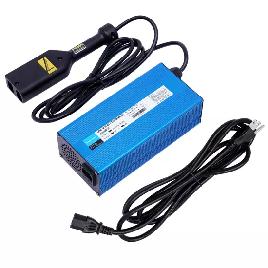 36V 12A Powerwise Style 36V Golf Cart Battery Charger D Plug For EZGO TXT