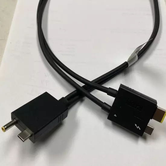 Lenovo Thinkpad TBT3 WS Combo Split Thunderbolt 3 Cable, 40Gbps, P/N SC10Q68201