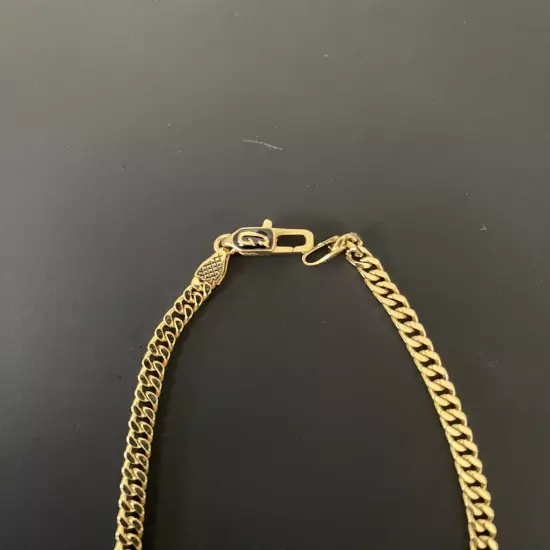 Micro Cuban Bracelet in Yellow Gold- 3mm 18k Gold Plated /8"/ Yellow Gold