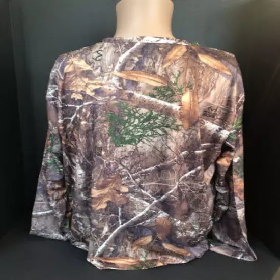 Realtree Mens Camouflage Large Longsleeve Shirt