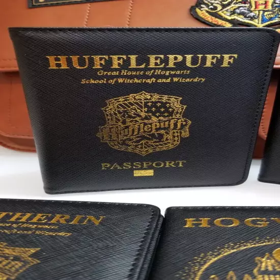 New Hogwarts, Harry Potter Faux Leather Passport Covers - FREE USA Shipping