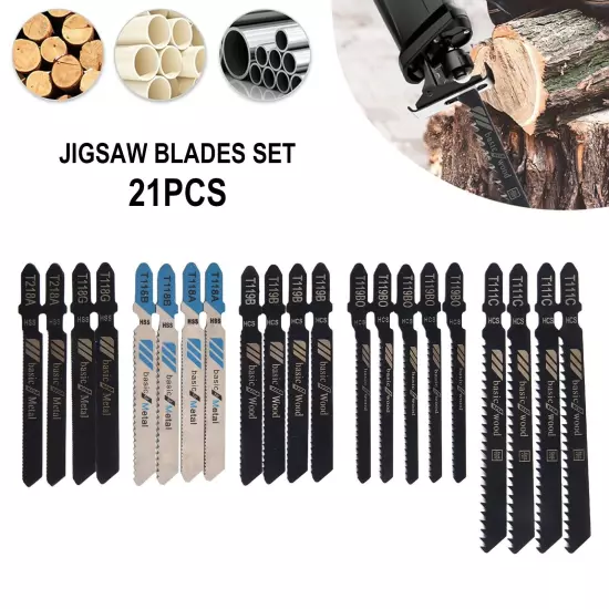 Jig Saw Blades Set T-shaft T111C T118A T118B T118G T119B Wear Resistance