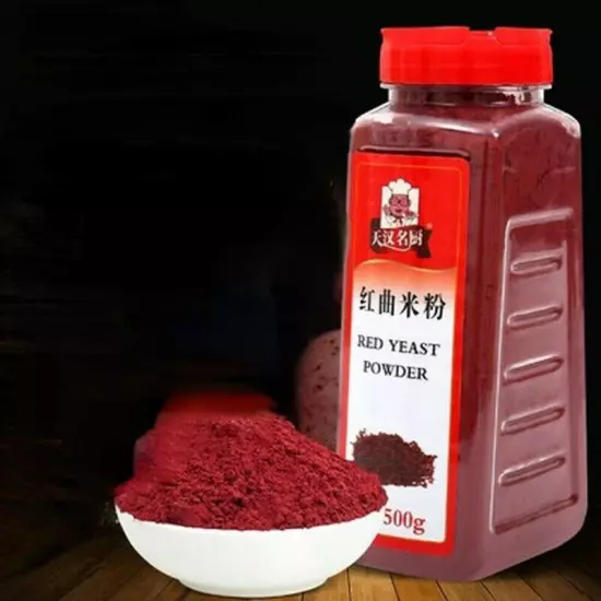 High Quality Red Yeast Powder Monascus Purpureus Chinese Herbal Products 500g