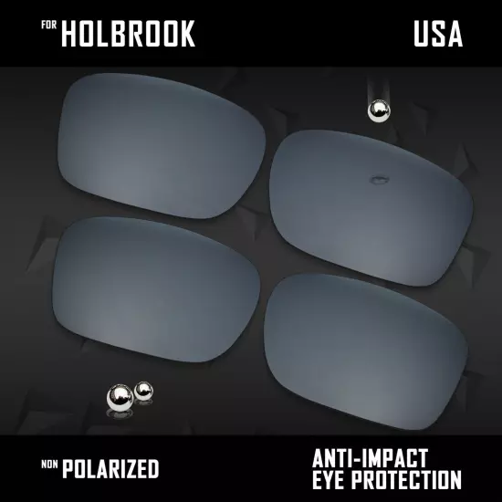 Anti Scratch Polarized Replacement Lenses for-Oakley Holbrook OO9102 Options