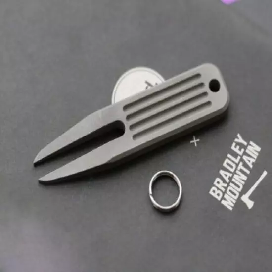 Brand New High Quality 1 Piece Titanium Alloy TC4 Golf Divot Tools