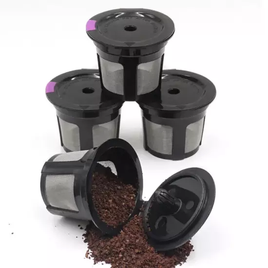 3 Reusable K-Cups, Refillable K Cup Coffee Filters For Keurig 2.0 and 1.0 NEW