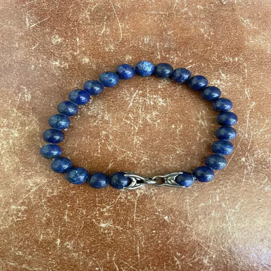 David Yurman Blue Spiritual Beads Bracelet