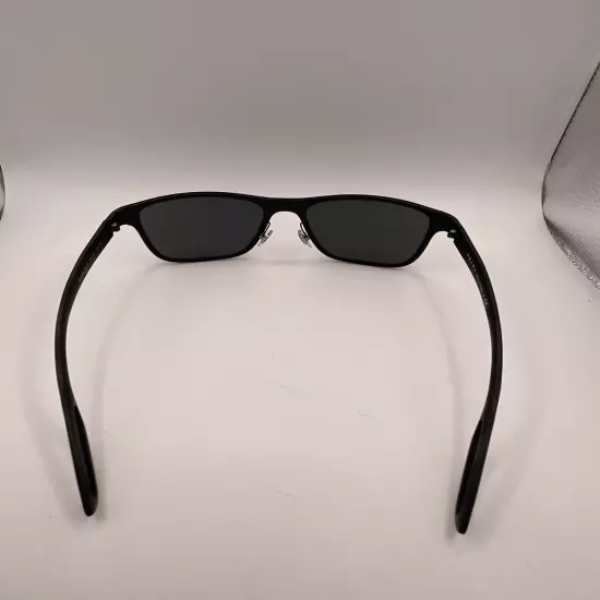 Authentic Prada SPS 56Q DG0-1A1 Black Rubber/Grey Men’s Sunglasses Italy