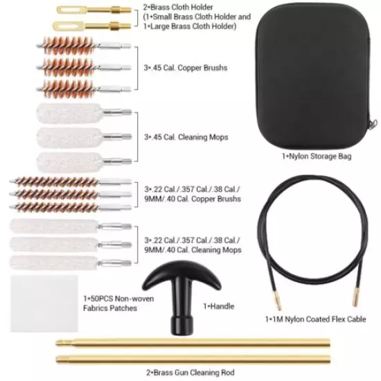 Universal Professional Cleaning Kit for Rifle Airsoft Pistol Handgun 