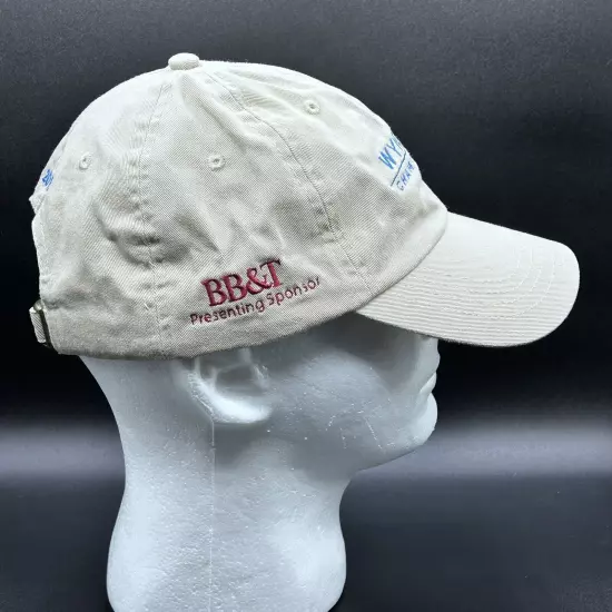 Wyndham Championship 2011 Golf Hat Tan Adult Strapback BB&T Amer. Dry Goods Used