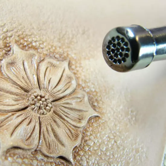 Pro Crafters Series - Small Cluster Flower Center Stamp (Leather Stamping Tool)