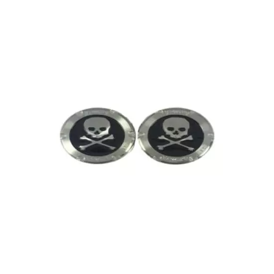 Deluxe Scotty Cameron Putter Weights - Black Skull Bones Design by Parsaver -...