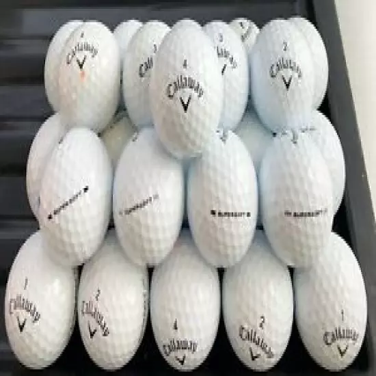 CALLAWAY Used SUPERSOFT Golf Balls 36 3 dozen Assorted AAAAA MINT 8888