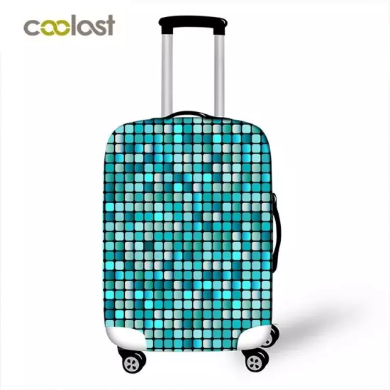 Colorful Luggage Suitcase Protector Cover Elastic Anti- Dust Scratch Case Bag