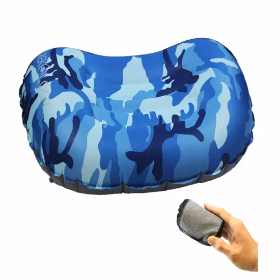 Trekology Inflatable Camping Pillow, Aluft 1.0 Backpacking Pillow, Travel Pillow