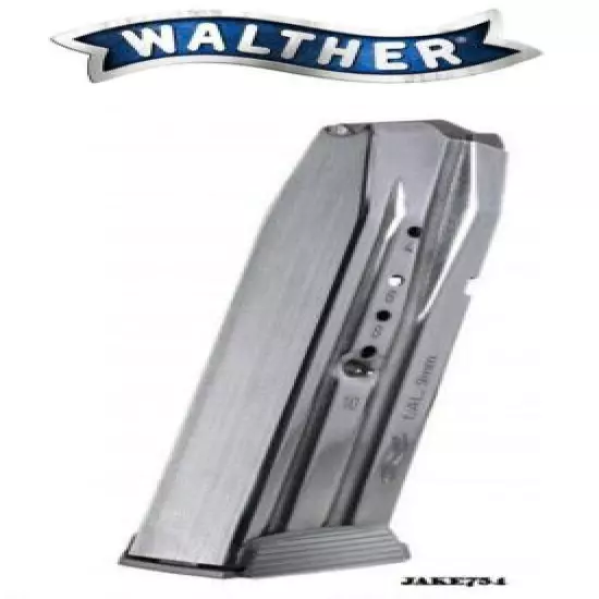 Walther Creed 10 Round Pistol Magazine 9mm Luger Steel Body # 2815560