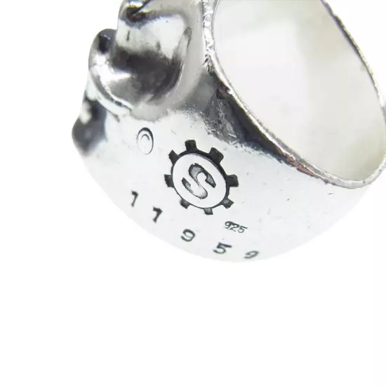 Starlingear Puncher Devil Ring Sterling Silver 925 US Size 12