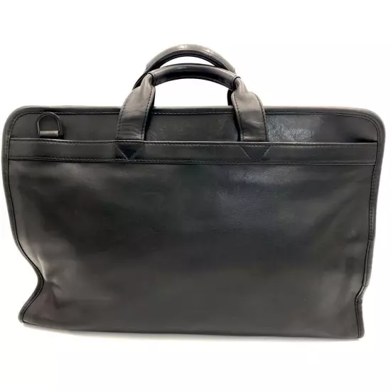 Tumi Business Bag All Leather Black 2Way