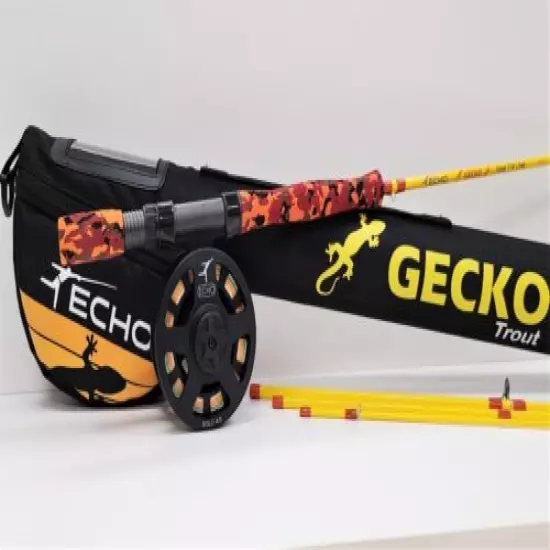 Echo Gecko Trout Fly Rod Kit - 7'9" - 4wt - 4pc - NEW for 2022