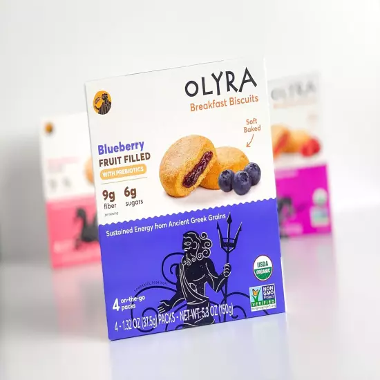 Fruit Bars Blueberry | Fruit Filled Breakfast Cookies | Kids Healthy Snacks | Lo