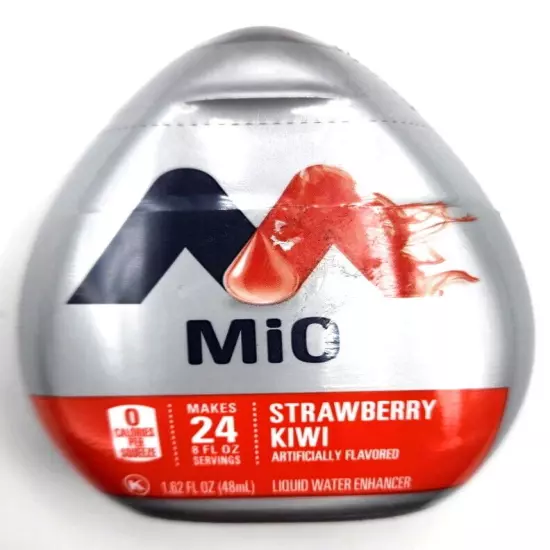 3 Mio Strawberry Kiwi Liquid Water Enhancer Drink Mix Keto-BB 6.2024 Lot New