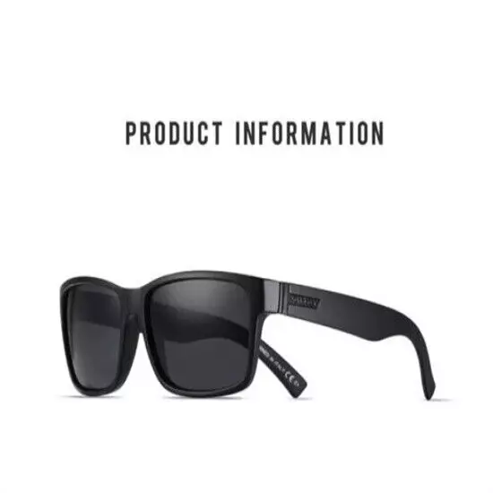 Von Zipper Sunglasses Sport Polarized Men Black Square Frame Elmore Style UV400