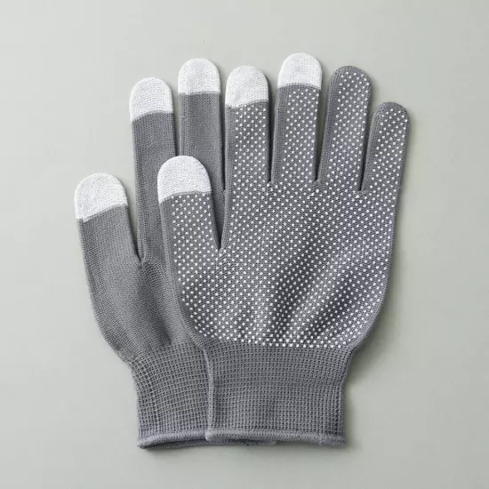 Gripper Gloves Work Thermal Mens Womens Unisex Full Finger Magic Winter Sport