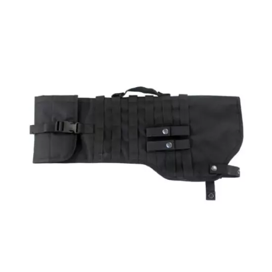 Tactical Shotgun Scabbard Rifle Holster Molle Sling Case Hunt Black Bags Packs