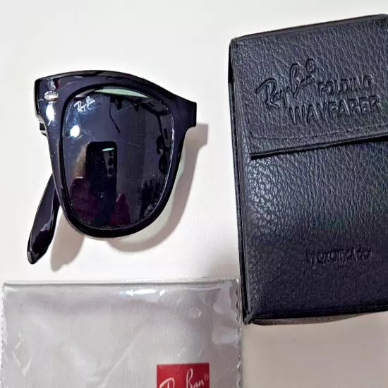 New Folding Sunglass with RB G-15 lenses, RB Case!