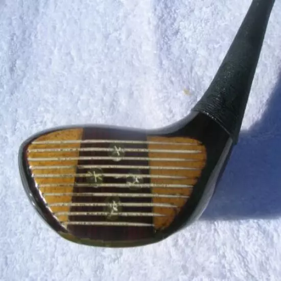 VINTAGE H&B CUSTOM MADE PERSIMMON 4 WOOD Pretty golf club