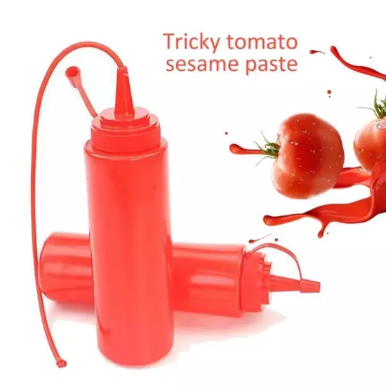 Funny Prank Ketchup Bottles Practical Jokes TomatoSauce Mustard 2024 K0J0