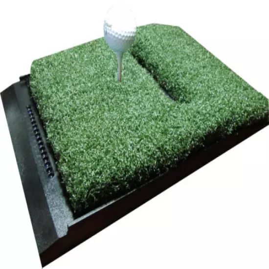 Replacement For Optishot Golf Simulator Artificial Turf Top Holds Wood Tee