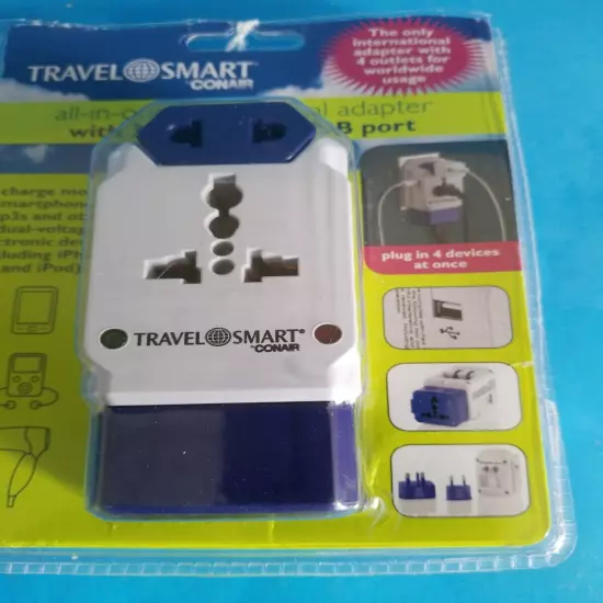 Adacter TRAVELSMART CONAIR UNIVERSAL.4 DEVICES AT ONE .