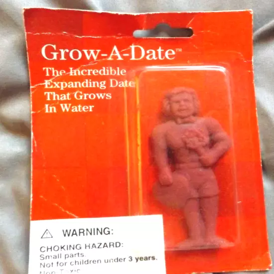 Vintage RUSS BERRIE Grow-A-Date Novelty Gag Gift