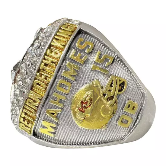 KC Chiefs 2022-24 Super Bowl Ring Number 15 / Number 87 Size 8-14 Brand NEW